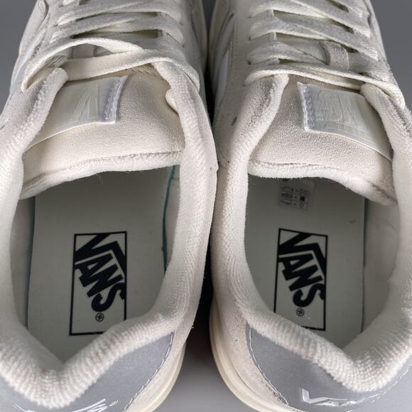 Vans Classic Upland Men’s Size 8.5 White Suede Casual Skate Shoes Sneaker Casual - Picture 8 of 9